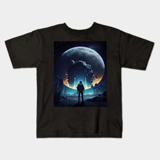 The rocket boy Kids T-Shirt